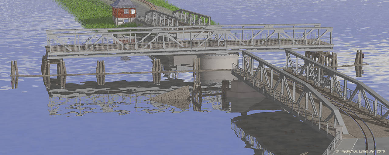 The Historical Turn Bridge of Kappeln