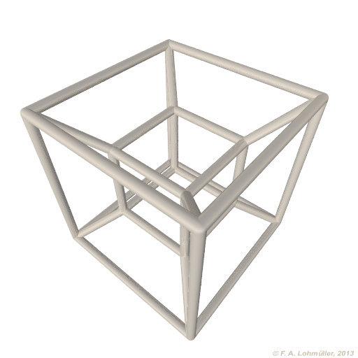 Hypercube (1), gif animation 10 MB