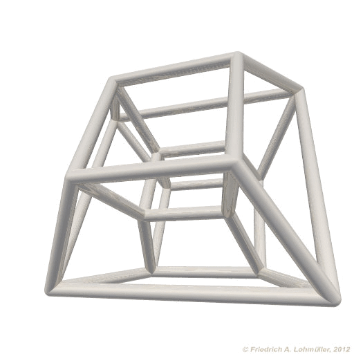 Hypercube (2), gif animation 5.2 MB