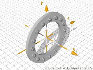 flange with nuts