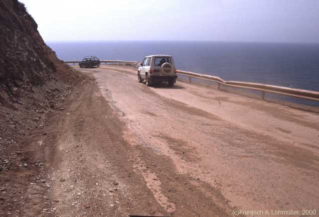 Strada da Fontanamare a Nebida