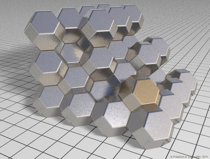 Truncated Octahedron Tessellation 1