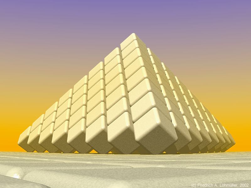 Pyramid of Cubes (1)