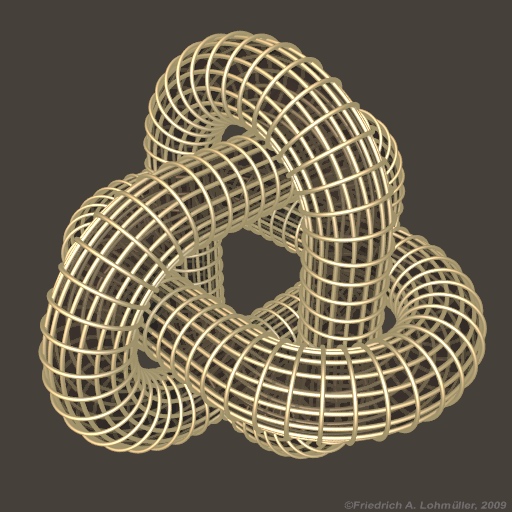 wireframe knot