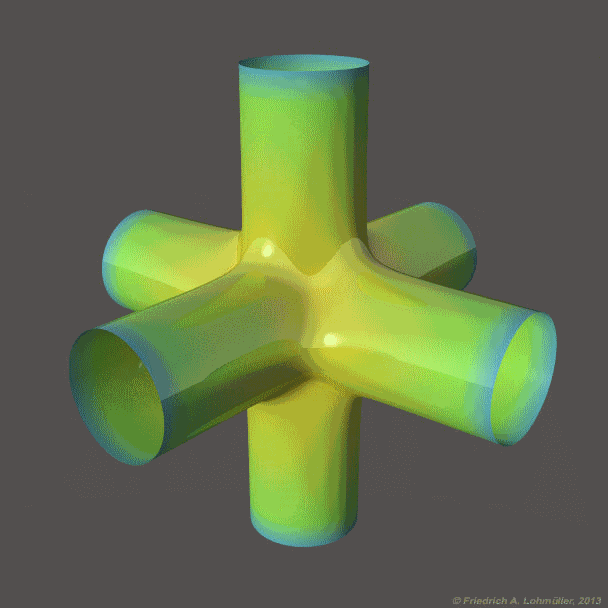 Goursat Surface octahedral (aimated gif 6.4 MB)