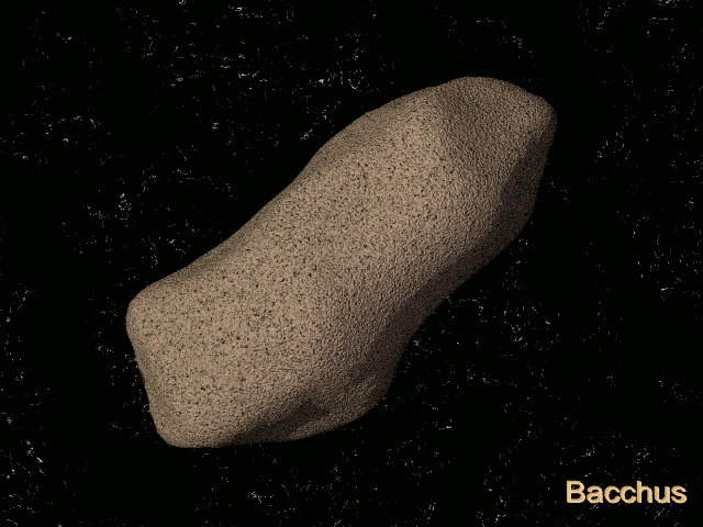Asteroid Bacchus, animated gif, 10.3 MB